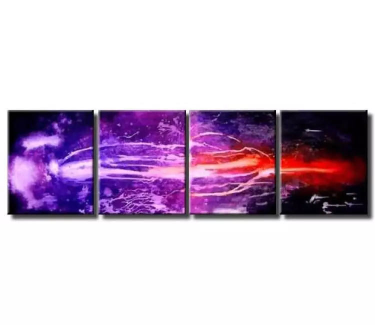 cosmos painting - home decor war of the worlds