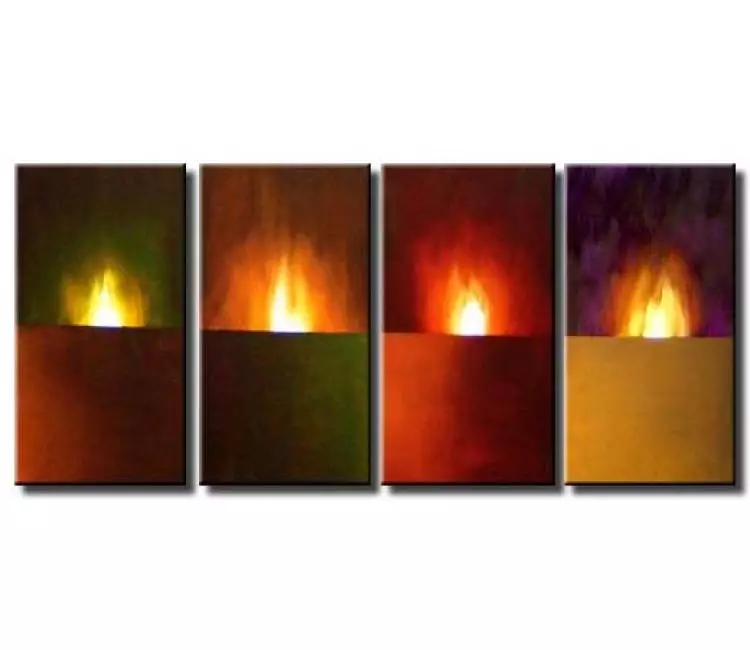 fire painting - eternal flames