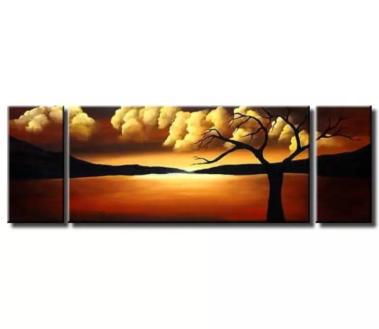 trees painting - heavenly wall art