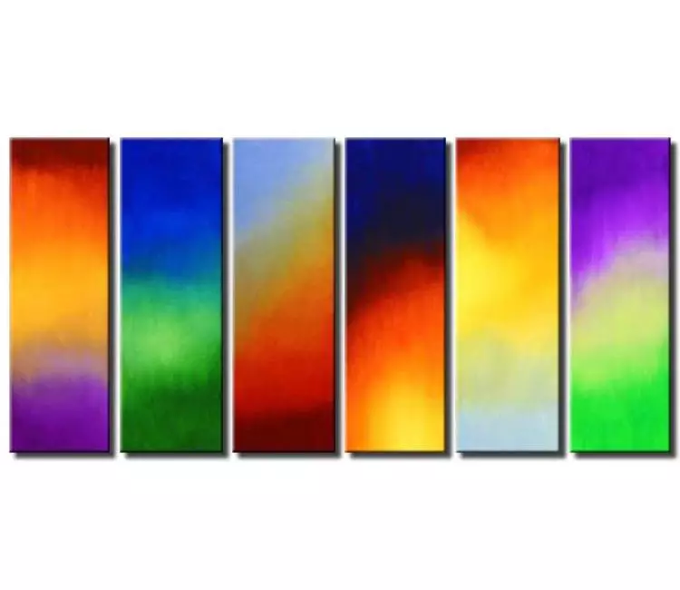 abstract painting - colorful abstract painting