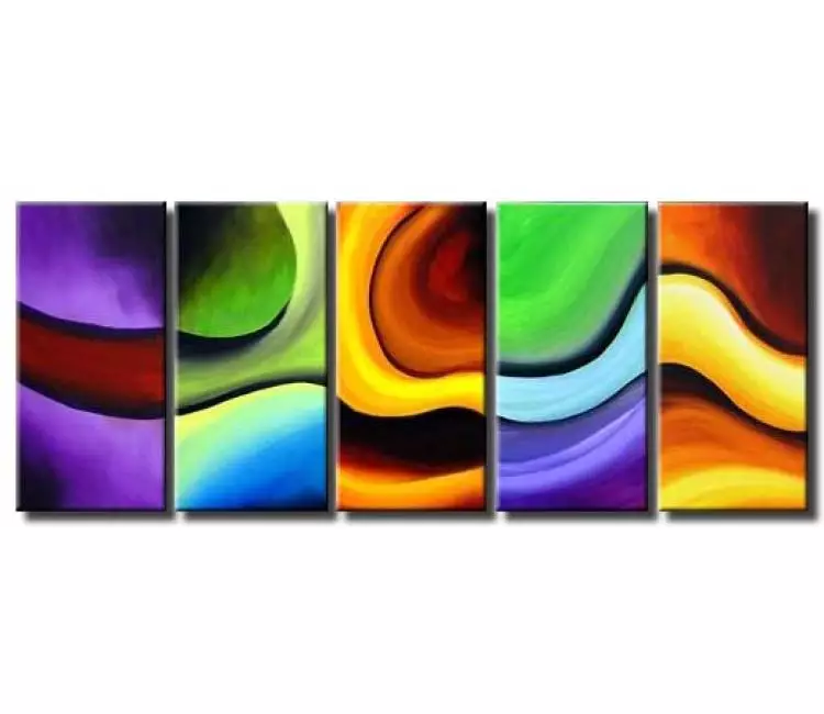 abstract painting - colorful art