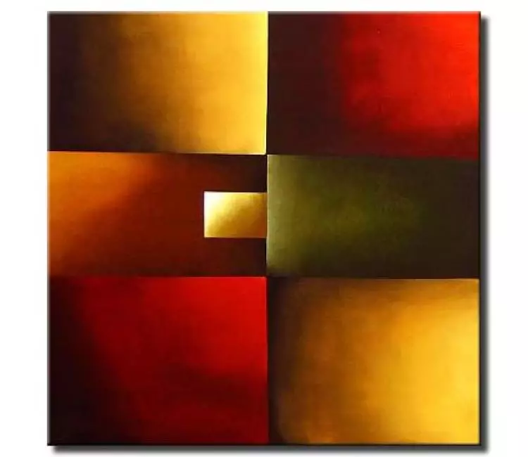 geometric painting - geometric abstract painting