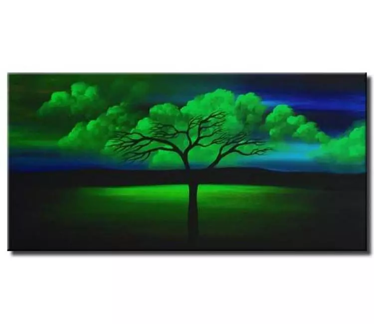 landscape paintings - clouds wall art