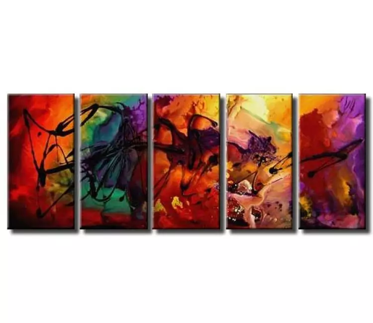 abstract painting - colorful painting