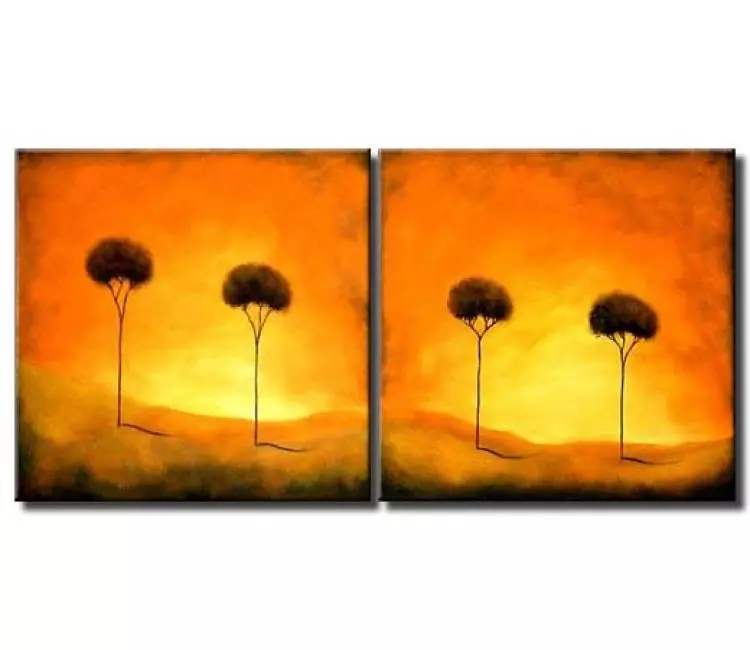 landscape paintings - desert painting