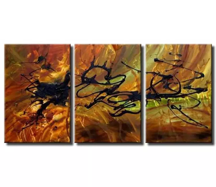 abstract painting - big modern abstract painting on canvas original decorative painting for large walls