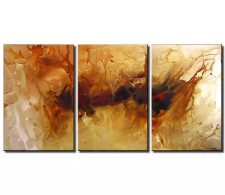fluid painting - big modern abstract painting neutral large canvas art beautiful wall art