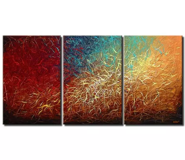 abstract painting - big modern abstract painting on canvas large contemporary art earth tone colors
