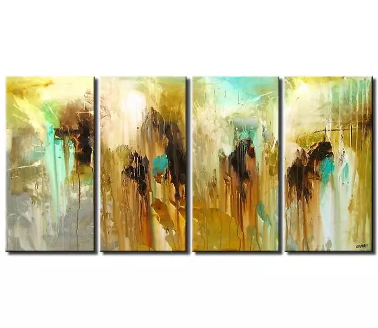 abstract painting - big modern neutral artwork on canvas large original  abstract painting for big walls