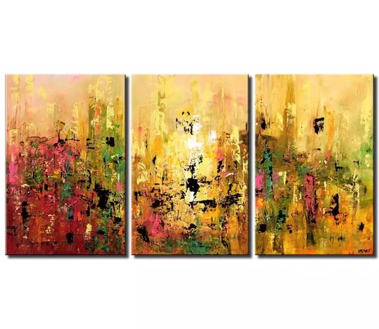 abstract painting - big modern abstract painting on canvas in neutral colors original textured big wall art