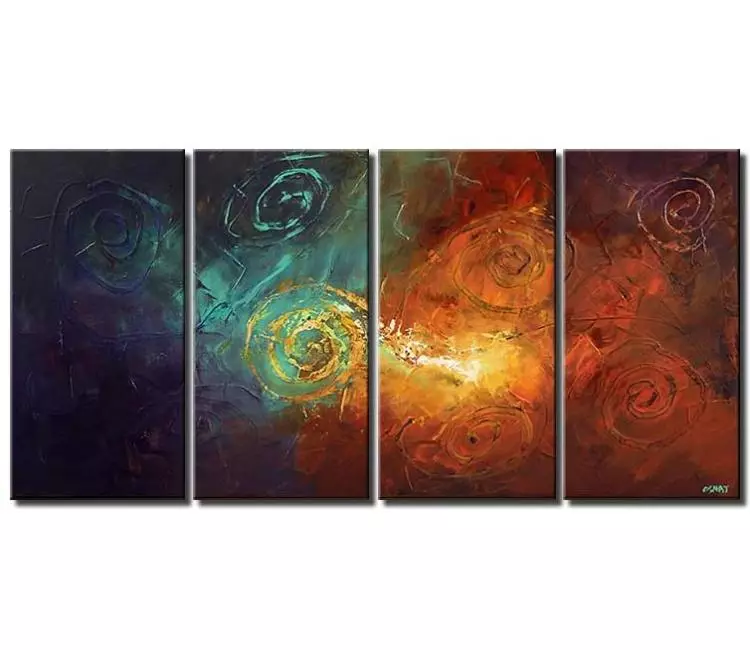 abstract painting - big colorful abstract art on canvas large modern wall art for living room bedroom art