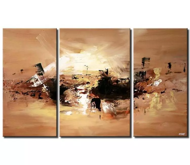 abstract painting - large neutral abstract painting on canvas original modern big wall art