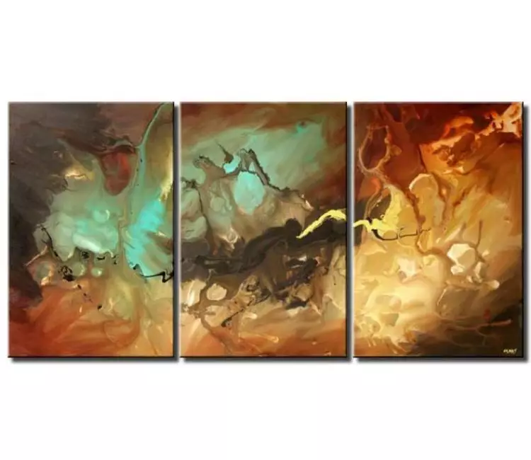 abstract painting - big modern fluid abstract painting on canvas beautiful abstract art modern wall art in neutral colors