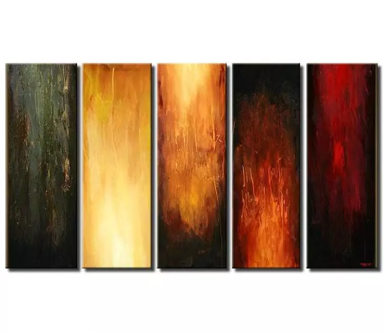abstract painting - big abstract painting large canvas art original earth tone colors modern wall art for living room hallway entryway art