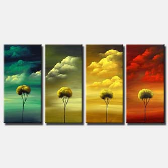 landscape painting - Four Seasons