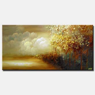 landscape painting - Breeze