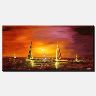 Seascape painting - The Perfect Day