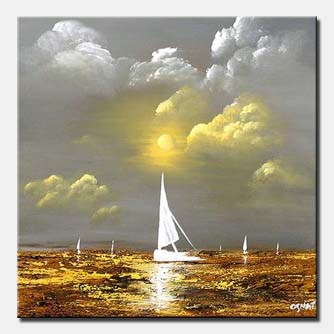Seascape painting - Crystal