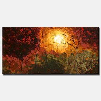 landscape painting - Get the Glow