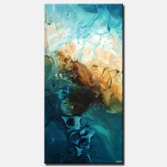 abstract painting - Neptune