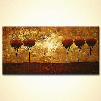 Landscape painting - I am One of Five