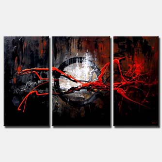 Abstract painting - Frequency