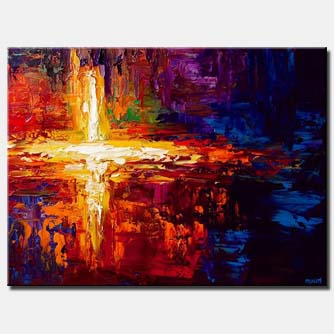 Abstract painting - Seeing the Light