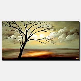 Landscape painting - The Keeper