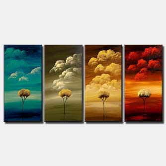 Prints painting - Four Seasons