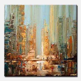 Cityscape painting - Daylight