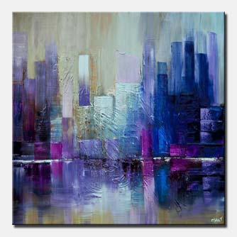 Cityscape painting - City