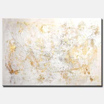 Abstract painting - Whiteflex