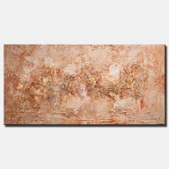 Abstract painting - The Copper Mines