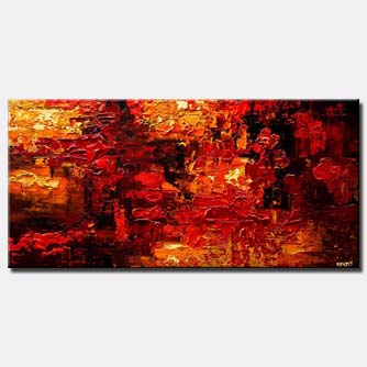 canvas print - Red Land