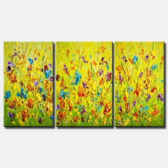 Floral painting - Summer Joy