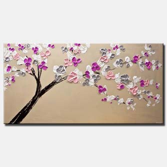 canvas print - The Almond Tree