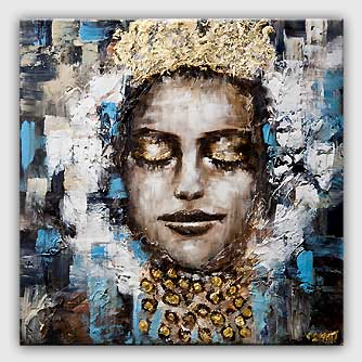 Portrait painting - Queen