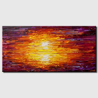 canvas print - California Sunset