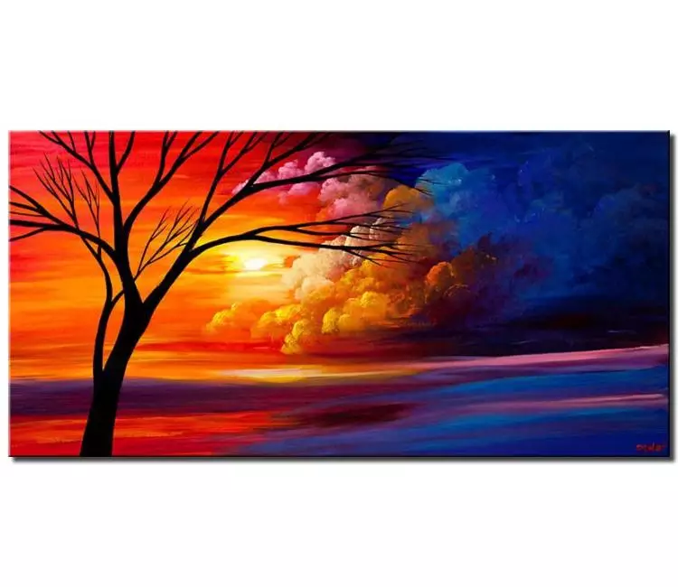 Go Back &gt; Gallery For &gt; Colorful Landscape Paintings
