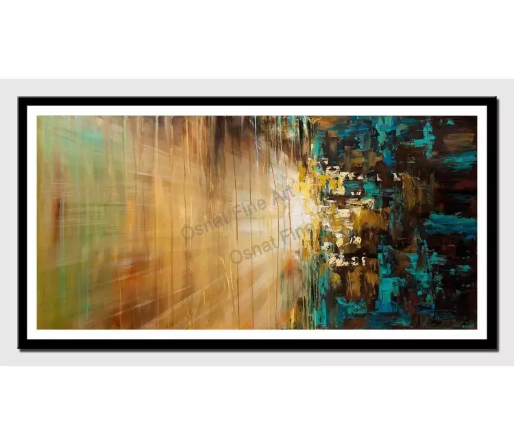 print on paper - canvas print of large modern wall art by osnat tzadok