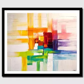 Prints painting - Colorful Thoughts