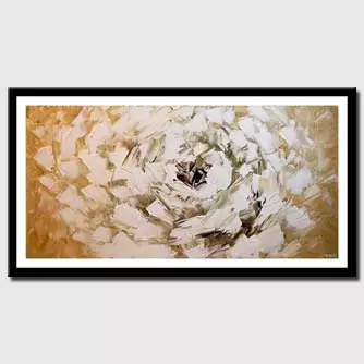 Prints painting - White Flower