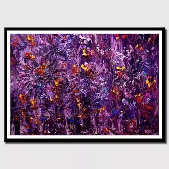 Prints painting - Purple Scent