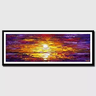 Prints painting - Sunset