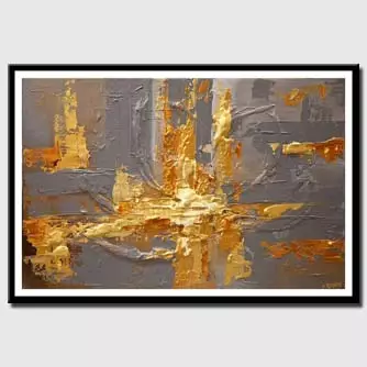 canvas print - Abstract Sun