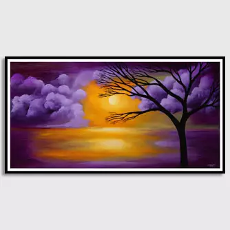 Prints painting - Purple Haze